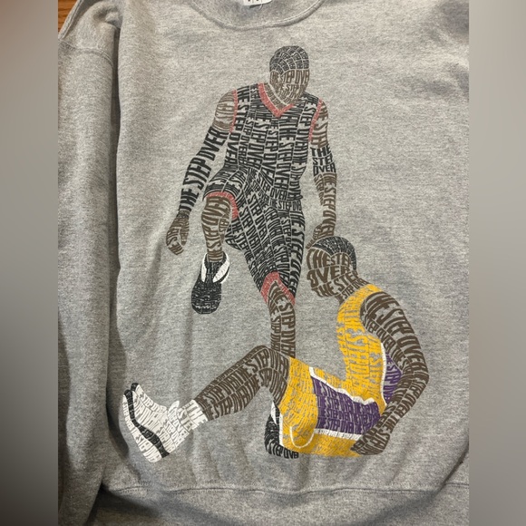 Other - Gray Men’s step over crew sweatshirt - size M